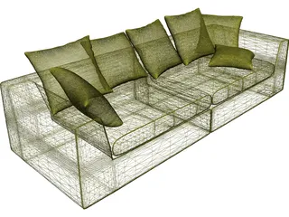 Sofa 3D Model preview