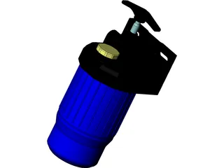 Pump ILC Hydraulic Manual 3D Model preview
