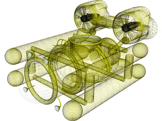 Deep Sea Submersible 3D Model preview