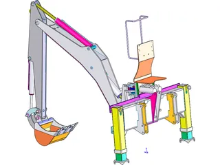 Dredger 3D Model preview