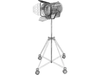 Arri Light 3D Model preview