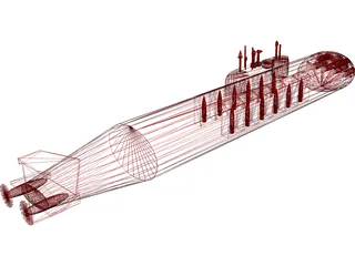 Princeton Shape Benchmark Model 1466 3D Model preview