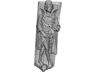 Classical Statue 3D Model preview