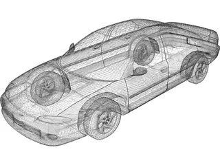 Dodge Intrepid (1993) 3D Model preview