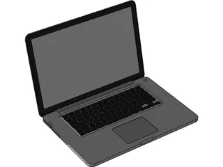 Apple MacBook Pro 3D Model preview