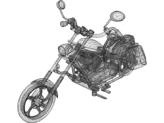 Harley-Davidson 3D Model preview