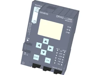 Siemens DP/AS-Interface Link 3D Model preview