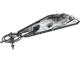 Babylon 5 Narn Military Base 10 3D Model preview
