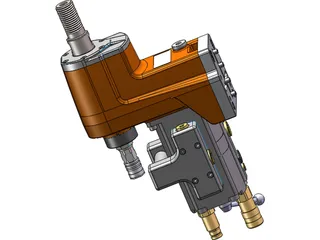 Husqvarna Drillmotor DM406 3D Model preview