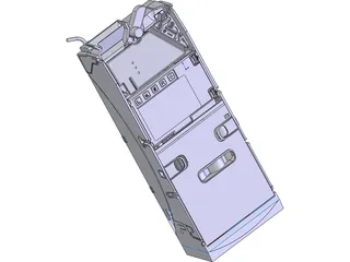 NRI C2 Currenza Coin Mechanism 3D Model preview