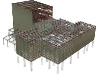 Bargir Factory 3D Model preview