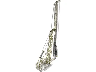 TAKRAF RDK 250.1 Crane 3D Model preview
