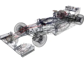 ToroRosso STR5 F1 (2010) 3D Model preview