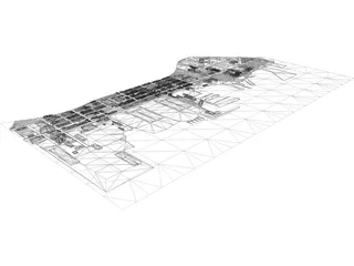 San Francisco Bay 3D Model preview