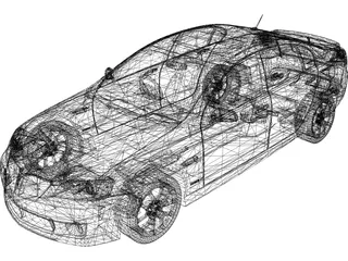 Pontiac G8 3D Model preview