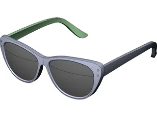 Glasses 3D Model preview