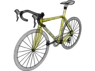 Bicycle 3D Model preview