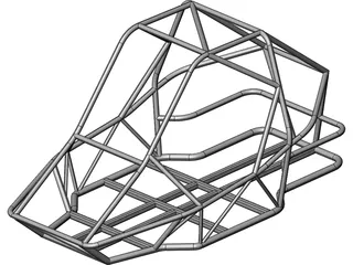 Frame Buggy 3D Model preview