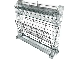 Plotter 3D Model preview