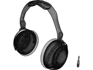 Headphones 3D Model preview