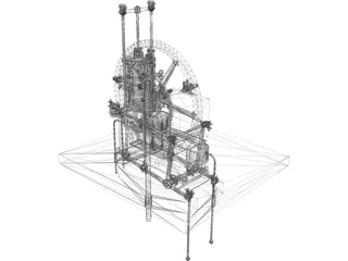 Watt Machine 3D Model preview