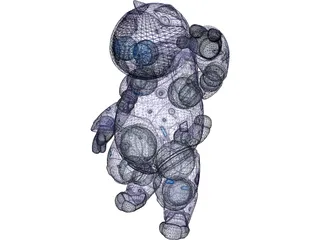 FARO Robot 3D Model preview