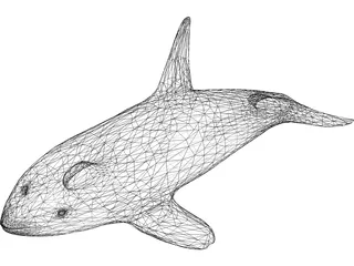 Orca 3D Model preview