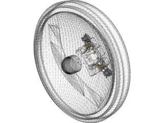 Lamp OSRAM 3D Model preview