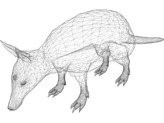 Armdillo 3D Model preview