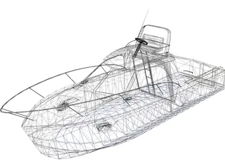 Boat 3D Model preview