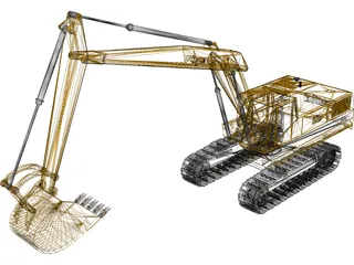 Caterpillar 3D Model preview