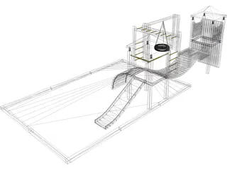 Jungle-Gym 3D Model preview