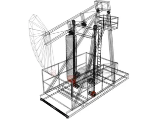 Oil Pump 3D Model preview