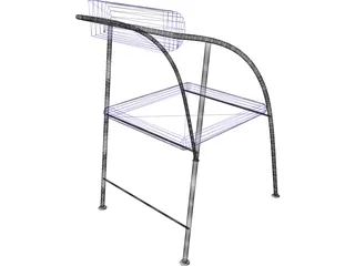 Chair Silla Tao 3D Model preview