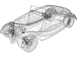 Old-Timer 3D Model preview