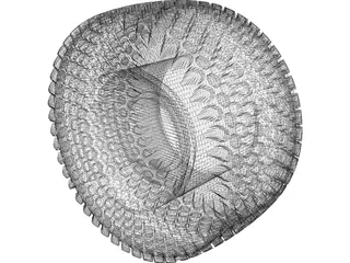 Tire Turf 3D Model preview