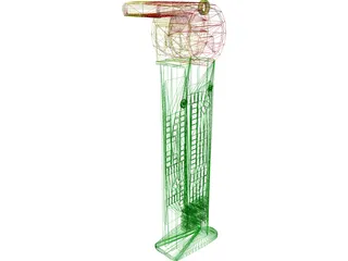 Pez Dispenser 3D Model preview