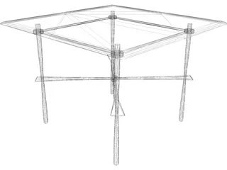 Table 3D Model preview