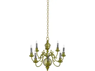 Light Classic 3D Model preview