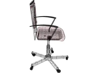 Chair Office 3D Model preview