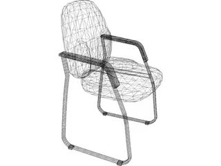 Chair Office 3D Model preview