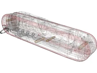 Swiss Knife 3D Model preview