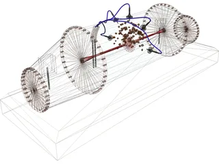 Fusion Generator 3D Model preview