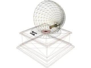 Gramophone 3D Model preview