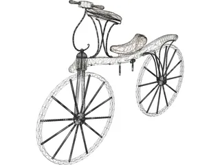 Bicycle Dennis Johnson 3D Model preview