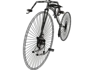 Bicycle Facile 3D Model preview
