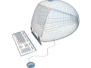 Apple iMac Computer 3D Model preview