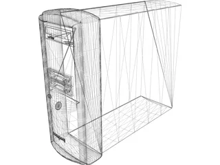 Computer Compaq 3D Model preview