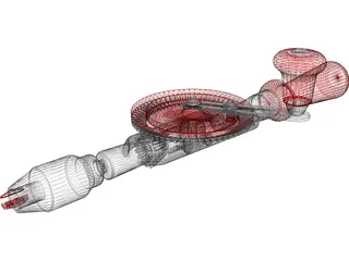 Drill 3D Model preview