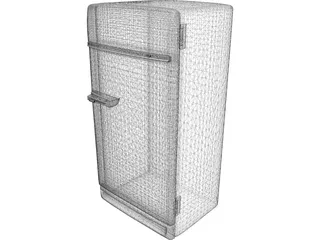 Refrigerator 3D Model preview